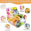 Large Capacity Transparent PVC Storage Chair Cover  Durable, Easy Clean Organizer for Plush Toys and Home Essentials, Multi Purpose, Under Bed Storage