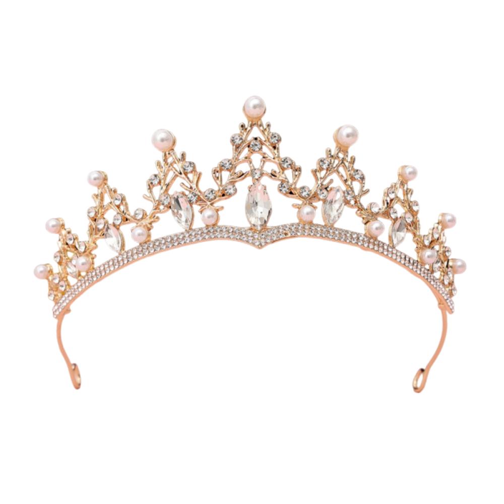 Baroque Vintage Queen Crown Rhinestone Bridal Tiara Wedding Hair Accessories  Pageant Competition