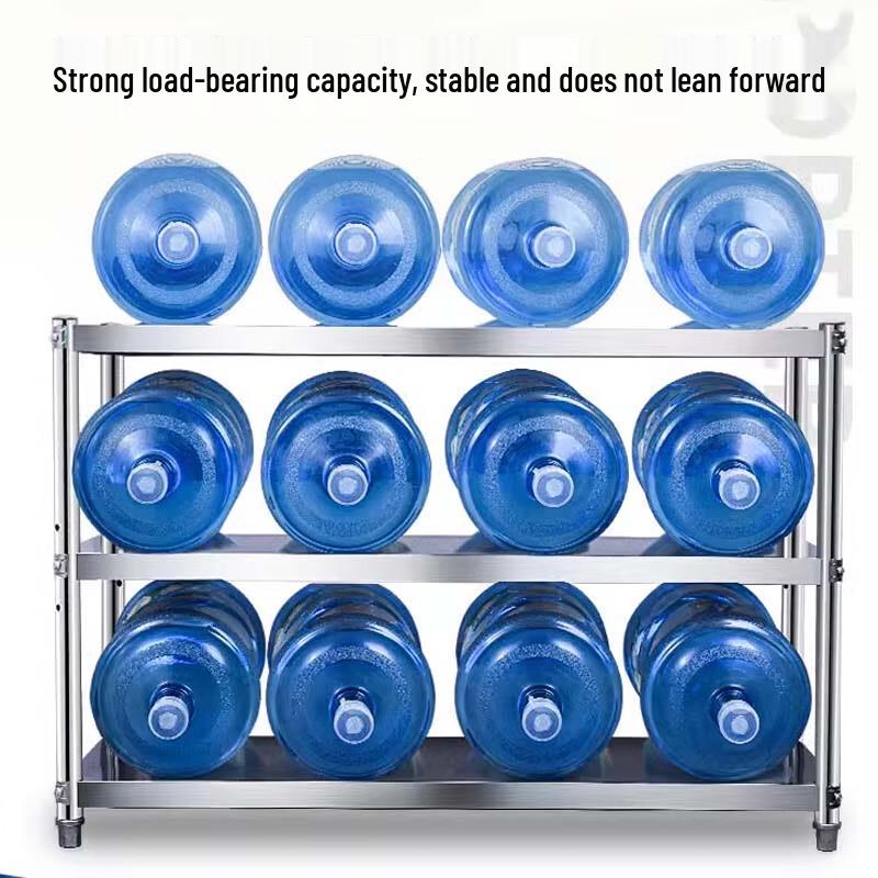 Beifu 3-Layer Stainless Steel Kitchen Shelf