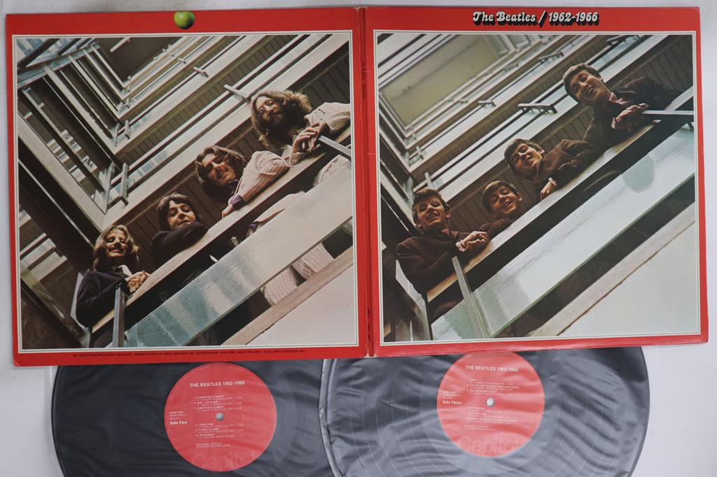 LP Record BEATLES - 1962-1966 SKBO3403 CAPITOL 1976 US Rock Used