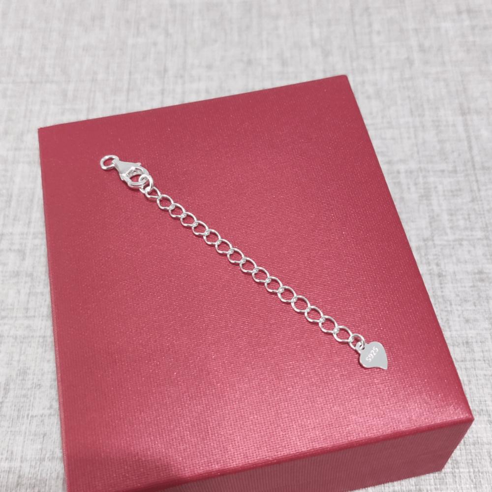 Chain tail water drop brand pearl buckle extension chain water drop buckle twist chain lobster buckle accessories chain