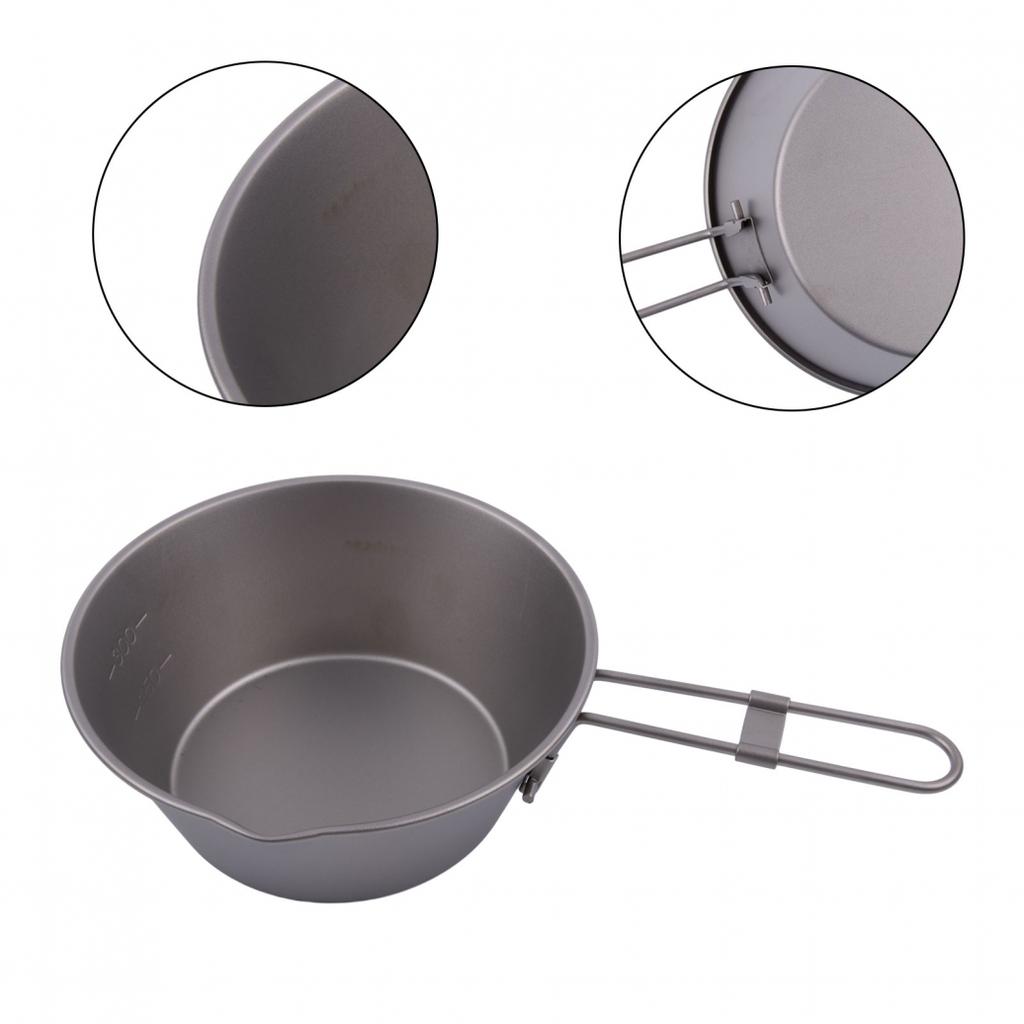 300ml Camping Bowls Pot 300ml With Spout 450ml 450ml With Spout 82mm 90mm