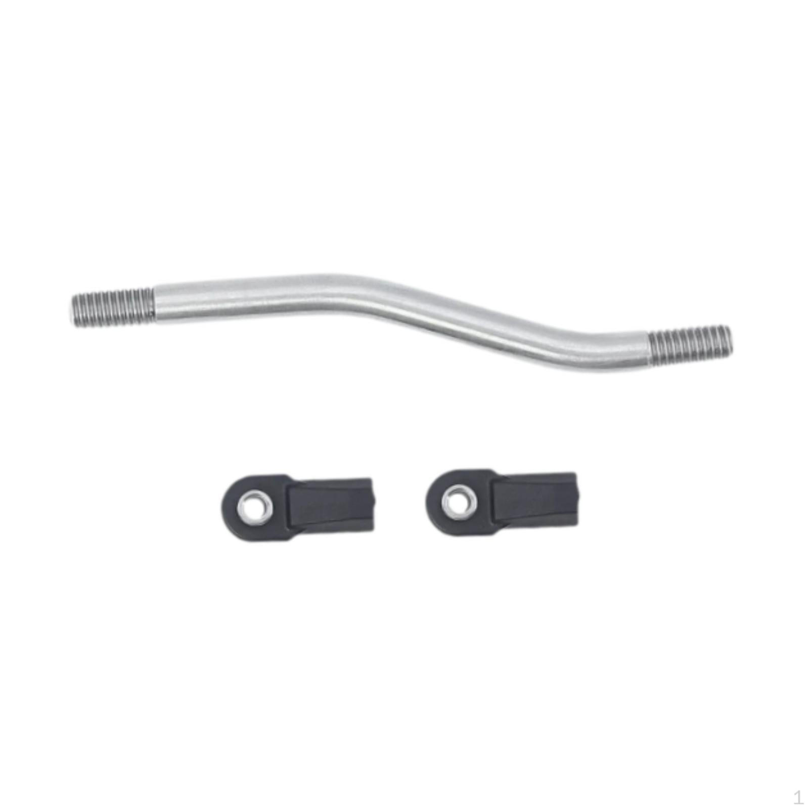 

Servo Linkage Spare Parts, Stainless Steel Rod Link Linkage, Steering for TRX4 Trucks DIY