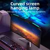 Monitor Light Bar Curved with RGB Backlight Computer Screen Lamp Eye Caring Touch Atmosphere Lights for Gaming Room Decoration