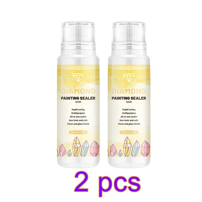 Diamant Schilderij Sealer 5D Diamant Schilderij Kunst Lijm 60/120/150/240/480ML Continue Houding Glanzend Effect Diamant Schilderij Puzzel