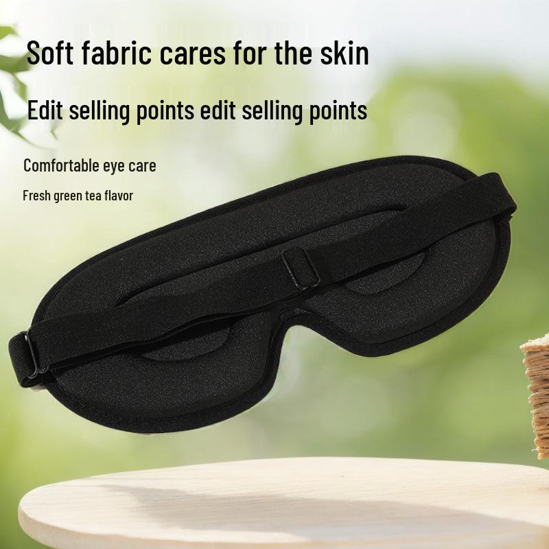 3D Sponge Eye Mask for Travel & Sleep - Unisex Shading & Eye Protection, Customizable Logo