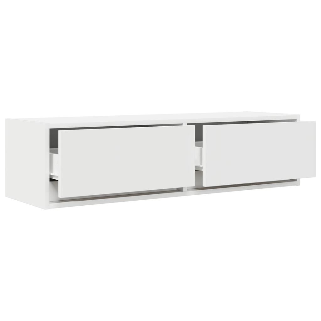 TV-Schrank Weiß 100x31x25,5 cm Holzwerkstoff