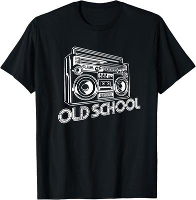 Vana Kooli Boombox 80ndate Räpi T-särk Kingitus Unisex T-särk