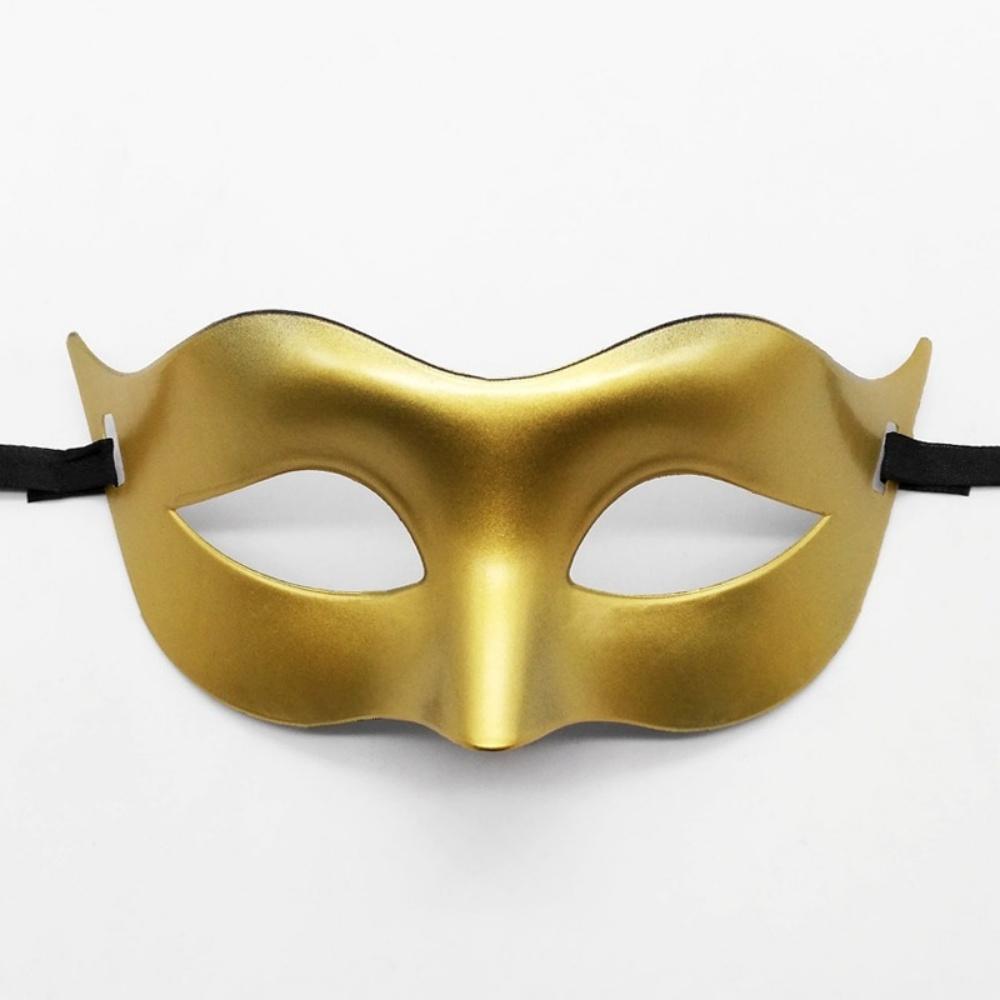 Women Men Half Face Mask Gentleman Masquerade Prom Mask Plastic Cosplay Costume Carnival Props Party Wedding Decoration
