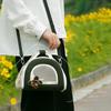 Breathable Pet Bag Small Carrier Bag Breathable Comfortable Pet Travel Tote Bag Sling for Hamster Pig Rabbit Hedgehog