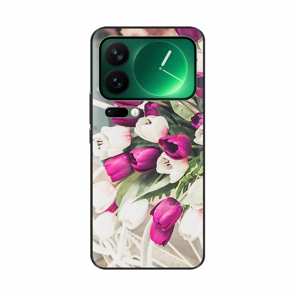 Case For Xiaomi 17 Pro Max 17 Pro Soft Black Silicone Painted Protective Phone Back Cover For Xiaomi 17 Mi17 Pro Shell Bumper