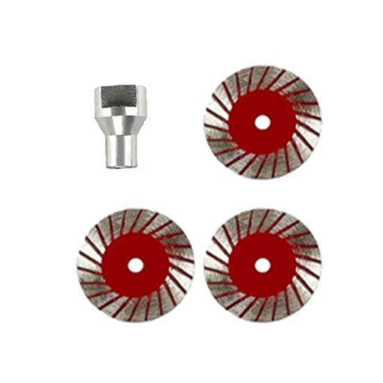 1/2/3/4/10Pcs Saw Blades Set with Shaft Screw 40mm Multi-Functional Professional Precision Granite Marble Stone Cutting Grinder Blade Replacement