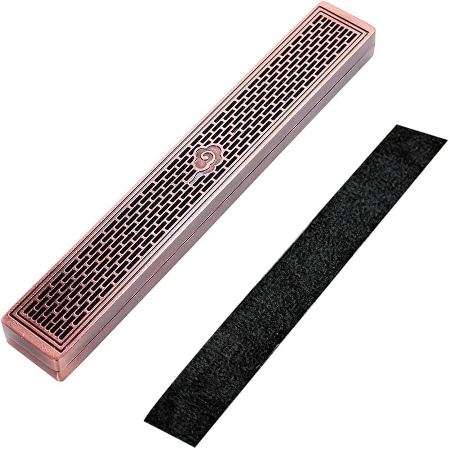 

Благовония Coehaopike, Горизонтальная подставка с крышкой, Безопасная, Конструкция из сплава, Огнестойкий хлопок, Устойчивая к высоким температурам, Без просыпания пепла,