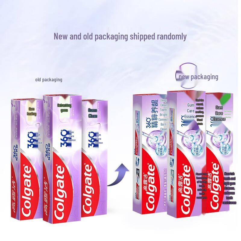 Colgate 360 Essence Gum Care Toothpaste & Toothbrush Twin Pack