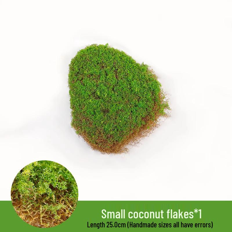 High Simulation Artificial Moss for Green Landscape Arrangement and Bonsai