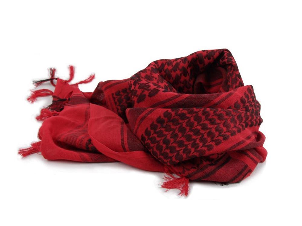 

Тактический шемаг, шарф-бафф для активного отдыха 100-110CM красный