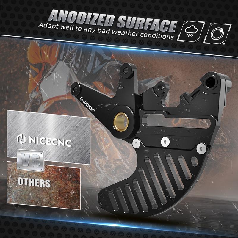 2025 2024 2023 2022 2021 For GasGas EC 300 EC 250 Rear Dual Caliper Bracket Stunt Brake Disc Guard ES 350 500 EW500F MC EX 300