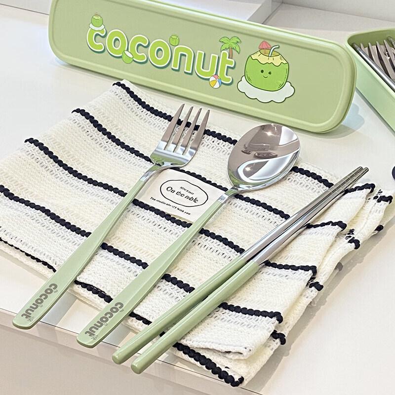 Qiwei Portable 316 Stainless Steel Chopsticks & Spoon Set