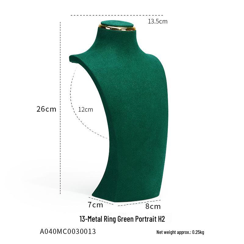 Weiyuanpeng Ultra-fiber Mannequin Necklace Display Stand