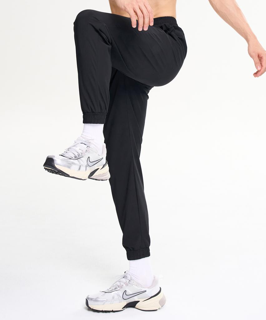 Leijibi [Summer 2-Pack] Airlight Stretch Running Sports Pants Unisex Athletic Jogger Pants M (2 Colors)