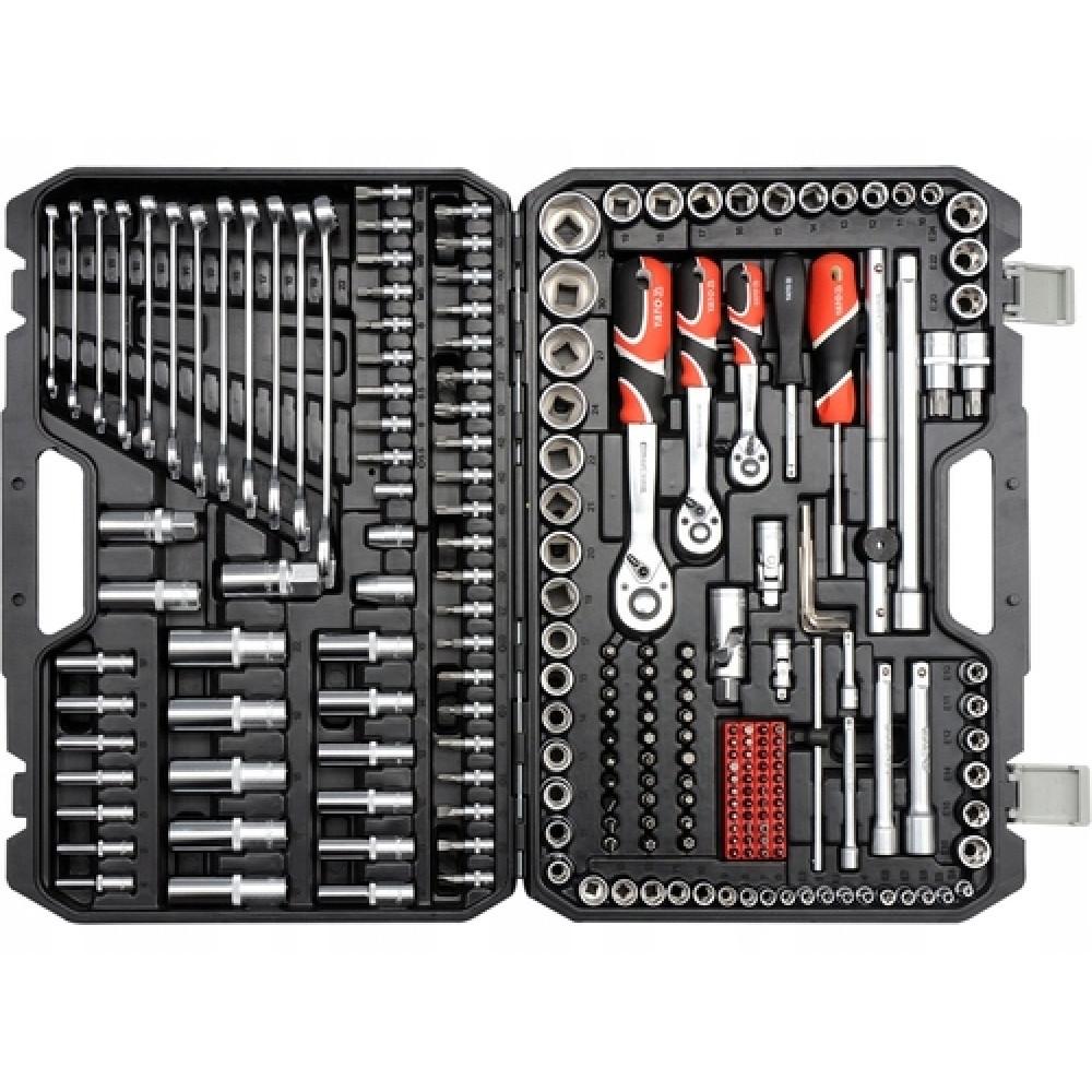 Yato Yt-38841 Wrench Set 1/4, 3/8, 1/2 216Pcs