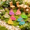 Luminous Micro Landscape Rabbit Ornaments Glow in The Dark Bunny Figurines for Moss Micro-Landscapes Fish Tank Decoration DIY Accessories