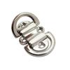 Folding Design Deck Pull Lift Ring Double D Ring Marine Folding Pad Eye  Marine Use