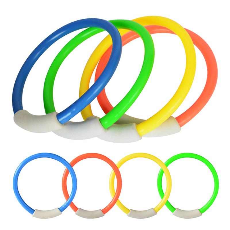 1Pcs Summer Underwater Diving Rings Swimming Pool Kids Dive Ring Water Play Toy