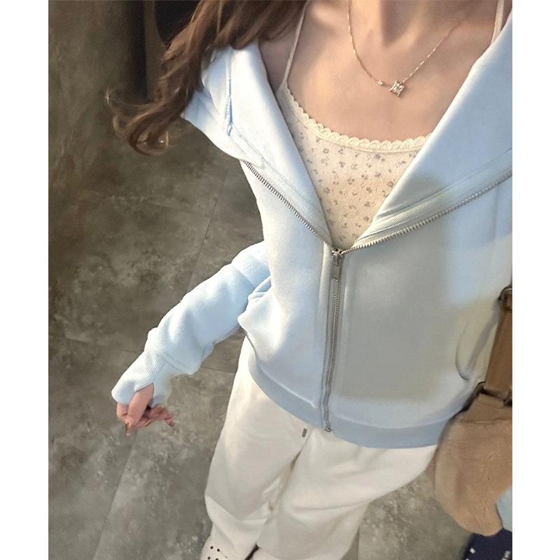 

Slim-fit Sweater Early Autumn Coat Women s Spring and Autumn Early Autumn Top Cardigan Korean Atmosphere Wear S