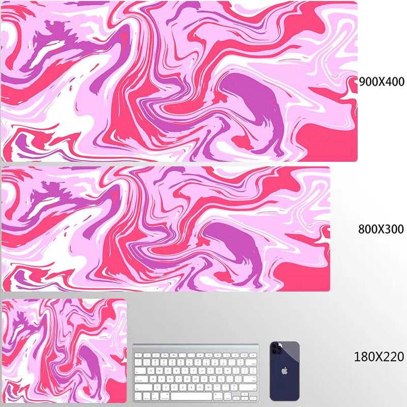 Tappetino Mouse Strata Liquid 900x400 Computer Laptop Anime Tappetino Tastiera Mouse XXL Tappetino Mouse Grande Tastiere Giocatori Decorazione Tappetino Scrivania