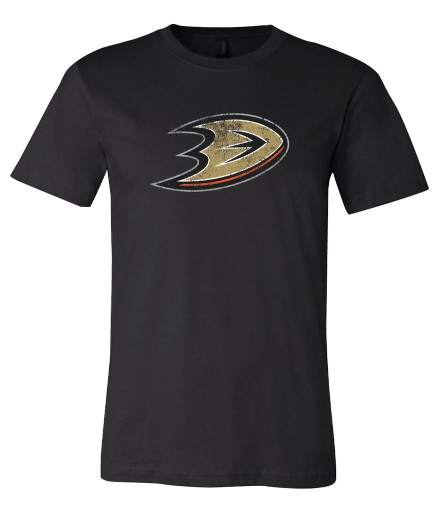 Anaheim Mighty Ducks Distressed Logo Shirt S-6XL Tracking!!