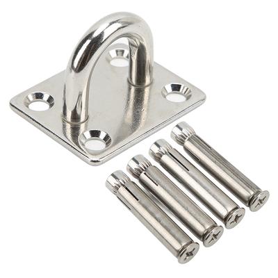 Support de suspension pour hamac à montage au plafond Crochet de suspension Boucle de porte carrée Portant 250 kg pour intérieur