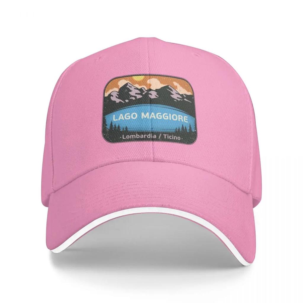 Lake Maggiore, Lago Italy - Switzerland Baseball Cap derby hat foam party Hat Ball Women's Hats For The Sun Unisex's