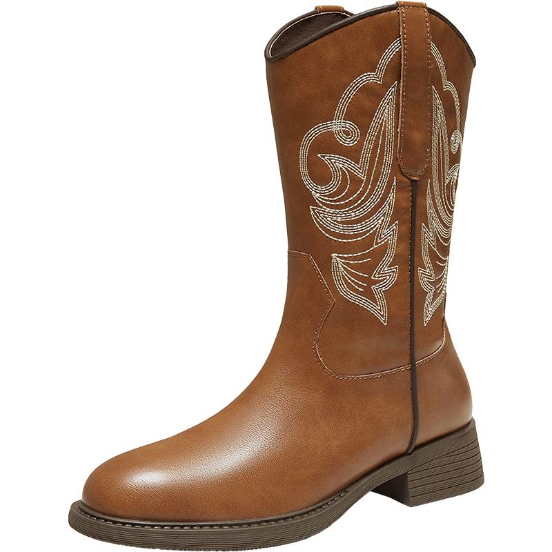 TATA Women s Casual Fashion Long Boots 36