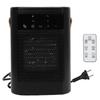 Space Heater 1500W Portable Electric Heater PTC Ceramic Heater with Remote 12H Timer Quiet Touch Screen for Indoor