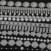 Round Sun Rose Double Pearl Chain for Wedding & DIY Hair Accessories