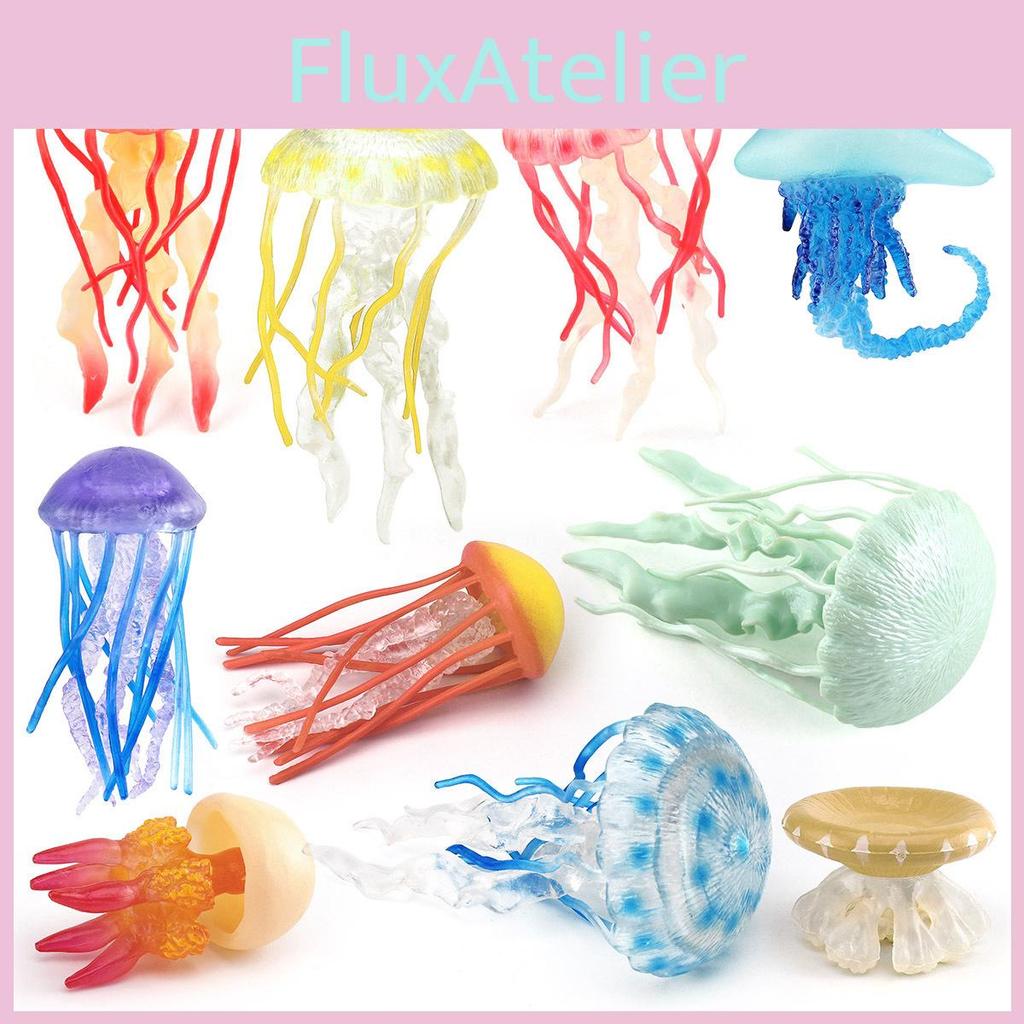 Marine Ocean Marine Life Plastic Jellyfish Model Desktop Decor For Aquarium Enthusiasts