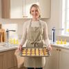 Cookie Press Set with 20 Stainless Steel Disc Shapes and 4 Icing Nozzles for Baking and Decorating Biscuits Cakes Pastries
