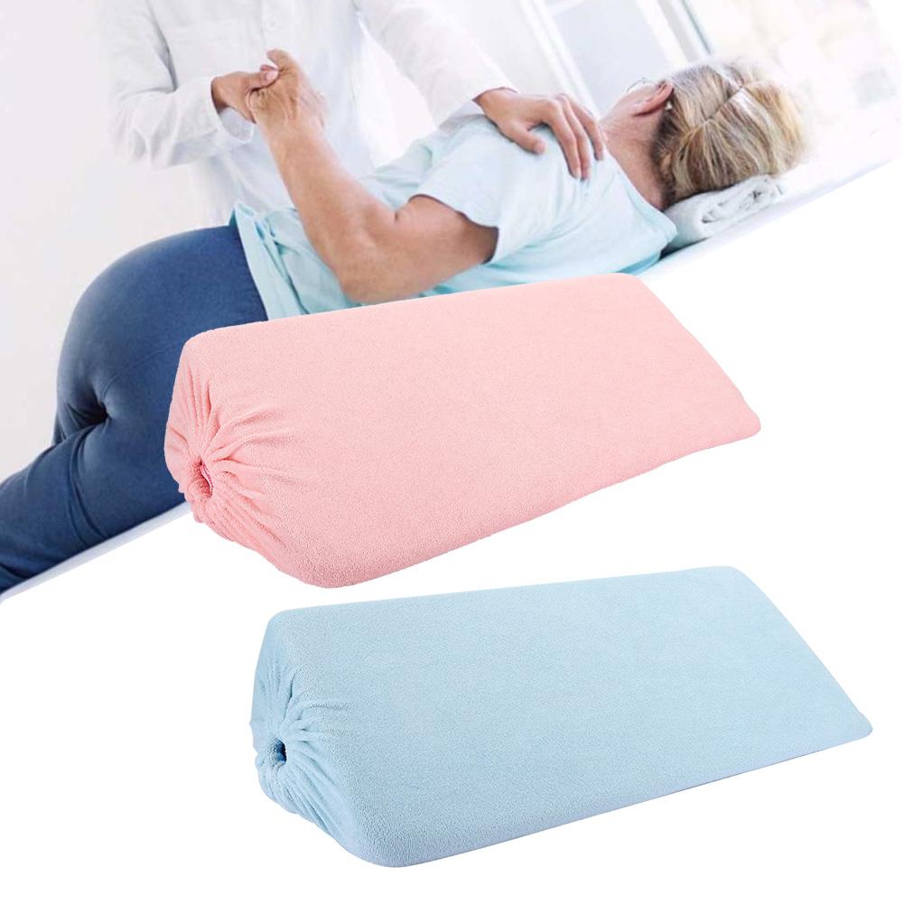Triangular Pad Turn Over Pad Bedsore Care Pillow Side Cushion for Elder Bedridden Patients (Drawstri