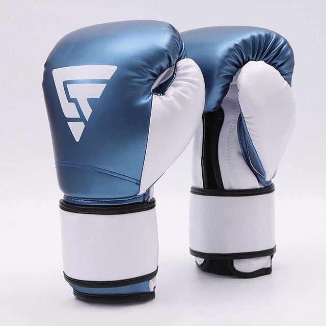 Cheap ZTTY Boxing Gloves Women Training PU Sanda Kickboxing Mitts Muay