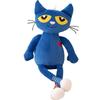 Katzen-Stofftier Blaue Katzenpuppe Stoffpuppe