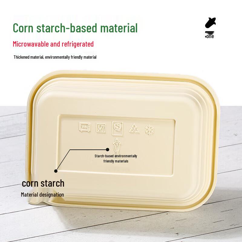 Corn Starch Disposable Lunch Boxes