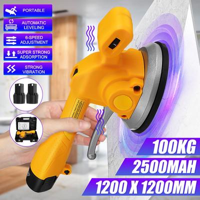 1000W Cordless Electric Tile Machine Tile Vibrators Floor Tile Vibrator Tiling Tile Tool Automatic Leveling