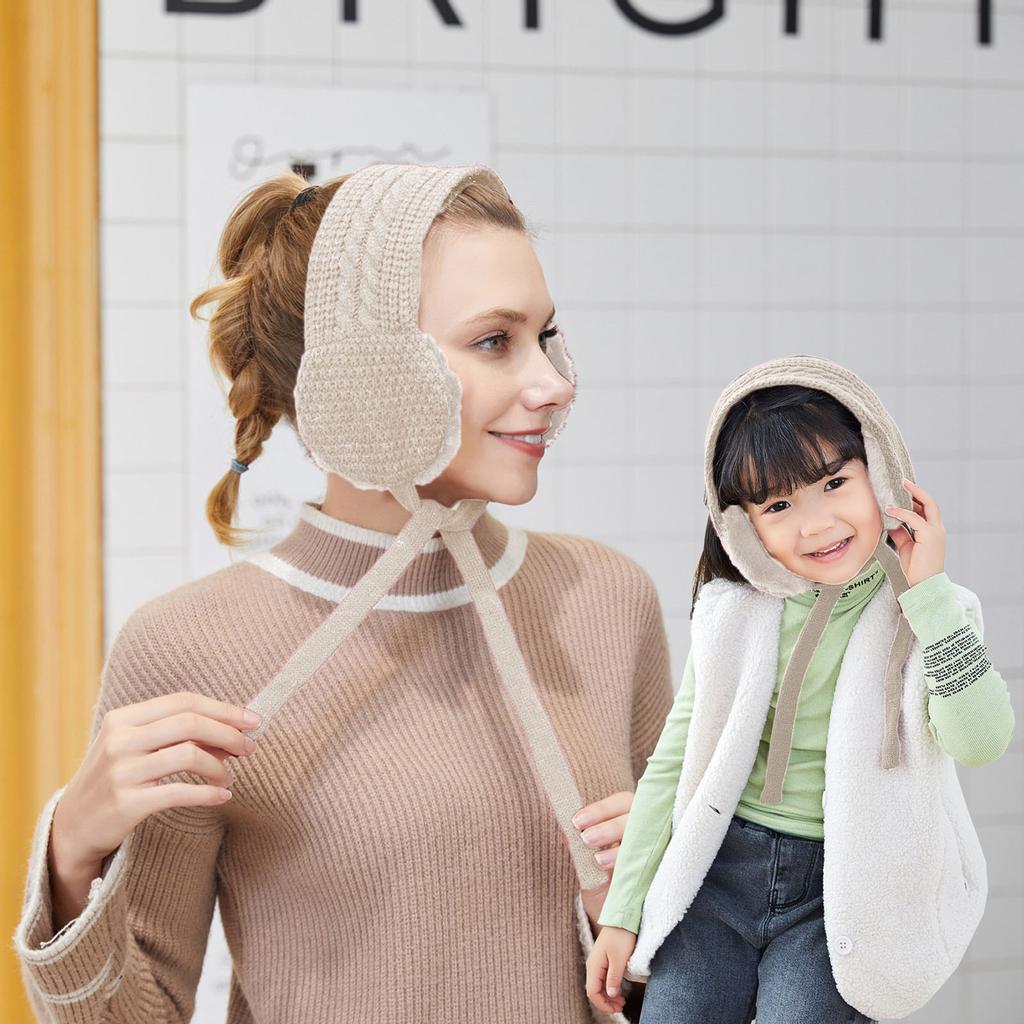 Earmuffs Caldo D' Inverno Paraorecchie dei cartoni animati Paraorecchie  invernali di peluche Cuffie di protezione per le orecchie da bambina  invernali Usato per tenere le orecchie al caldo in inverno lencicol  Paraorecchie