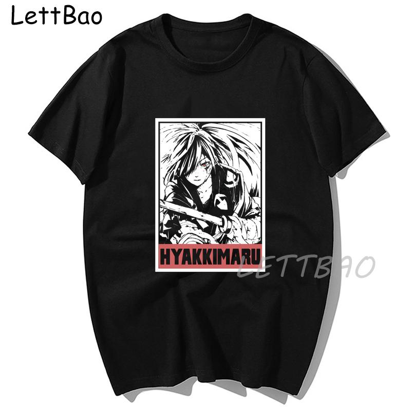 Japan Dororo Hyakkimaru T Shirt Men S Short Sleeved Cotton T Shirt Round Collar Print Anime