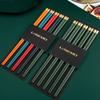 5 Pairs Multicolor Chiness Style Sushi Rice Chopsticks Set Healthy Alloy Non-slip Home Kitchen Dinner Reusable Food Stick