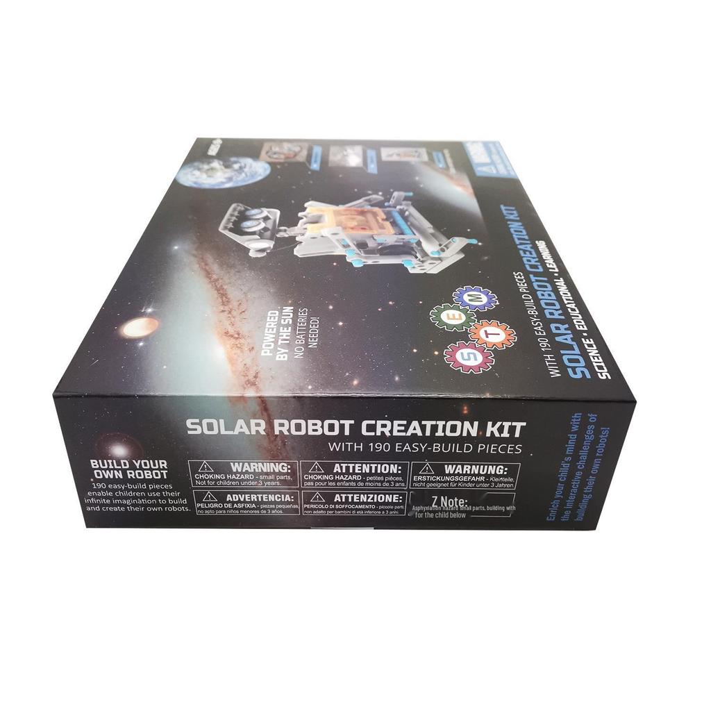 13-in-1 DIY Solar-Powered Toy Car & Intelligent Robot Kit