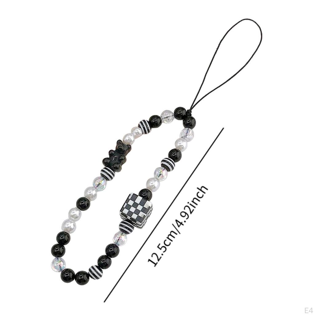 Mobile Phone Charm Lanyard Strap Cute Keychain Decoration Wrist