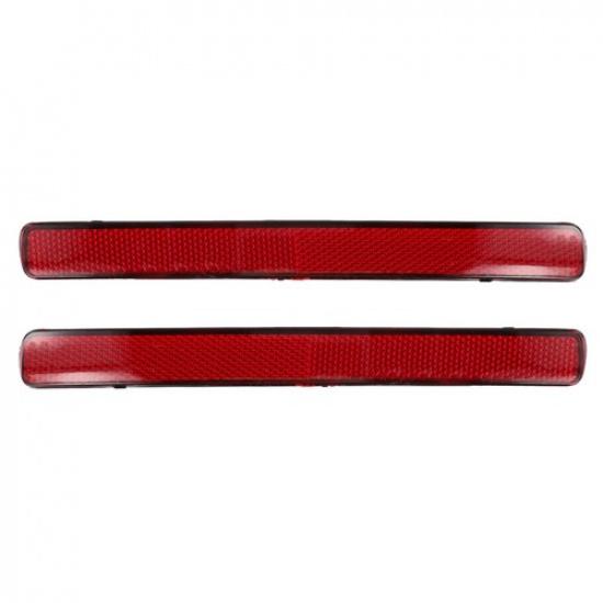 For Ssangyong For REXTON For KYRON Rear Bumper Reflector Pair Plastic Material