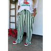 2026 New Women's Loose Casual Striped Printed Long Straight Pants